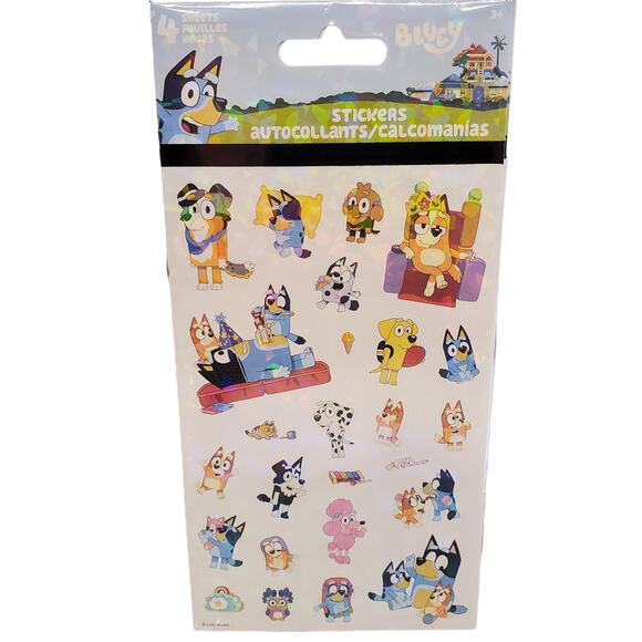 Bluey Stickers Reward Chart Stickers Chore Chart Stickers Bingo Stickers - Picture 1 of 12